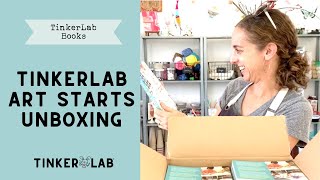 TinkerLab Art Starts Book Unboxing