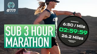 How To Run A Sub 3 Hour Marathon | Run Training & Tips
