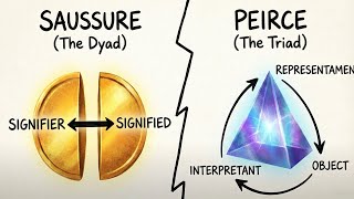 Saussure vs. Peirce: How Meaning is Created (Semiotics)