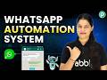 Create a Complete WhatsApp Automation System for Your Business (No Coding)