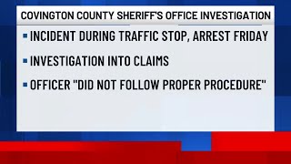 Covington County deputy under review for handling of recent arrest