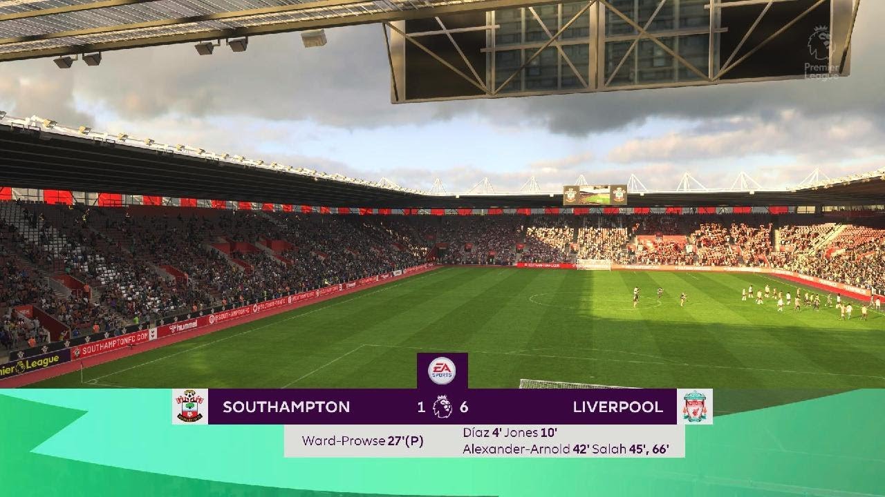 SOUTHAMPTON VS LIVERPOOL (prediction Matchday FIFA23) - YouTube