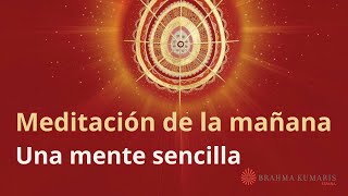 Meditación de la mañana: \