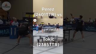 🔥Best of Perez vs Tokic | DTTB Pokal #sports #tabletennis #shorts