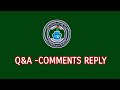 q u0026a comments reply சூழ்நிலை சரி இல்லை