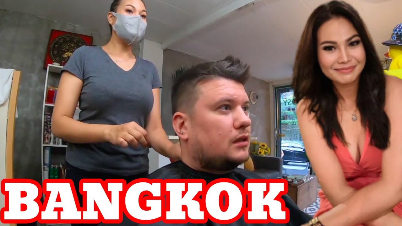 Lady Barber Thailand Asmr Haircut Youtube