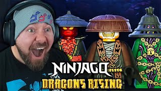 FORBIDDEN FIVE LOOK SO SICK!!! - Ninjago Dragons Rising Season 3 Teaser REACTION \u0026 BREAKDOWN