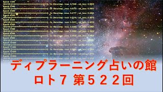 ロト７　第５２２回