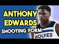 Anthony Edwards Basketball Shooting Form