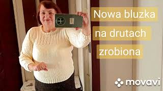 @Mariazaprasza Nowa bluzka na drutach skończona. Co robię teraz ? Zapraszam 🥰