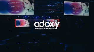 Adoxy no Connect Estética e o Estetika de 2023.