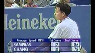 US Open 1996 Final - Sampras vs Chang - 03/11