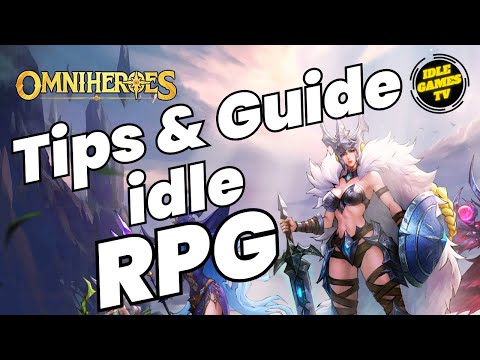 OmniHeroes Idle RPG Game, beginner tips and tricks, guide, game review, android gameplay