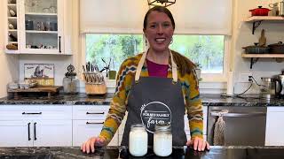 How to make alpine cheese using a clabber culture