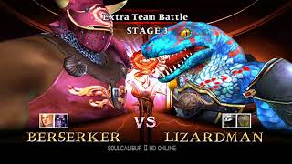 Soulcalibur 2 HD Extremely Hard Extra Team Battle with Berserker, Astaroth and Nightmare