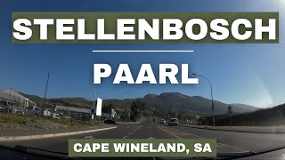 Discovering Paarl - Scenic Drive from Stellenbosch | Travel Vlog