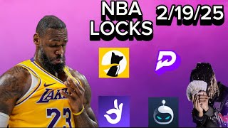 BEST NBA PRIZEPICKS TODAY | 2/19/25 | FREE PICKS