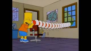 The Simpsons - Bart's Testing Megaphone a Samsung Galaxy