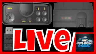 TurboGrafx 16 Mini and 8bitdo 2.4 GHz Wireless Controller (Q\u0026A) - Live!