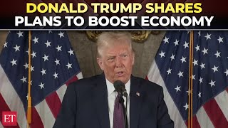 Trump shares plans to boost economy: Will cut taxes, increase income, raise jobs at a rate...