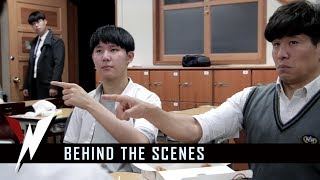 오늘도 평화로운 급식시간 Behind the scenes