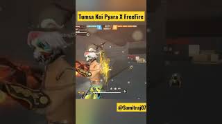 1 VS 4 CLUTCH !!! Tumsa Koi Pyara X Free Fire @Sumitraj07 #shorts #tumsakoipyara #short #freefire