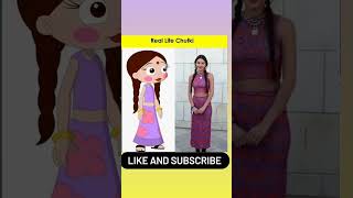 😍Real life chutki official video#chutki#chotabheem#real#shorts