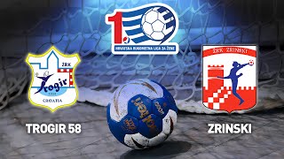 ŽRK Trogir vs ŽRK Zrinski | 1. HRL Žene