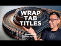 Wrap the Elementor Tabs Title