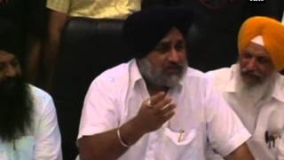 Sukhbir Badal attacks media for politicizing Moga Incident, says govt took strictest action