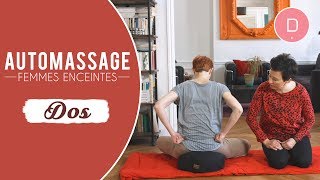 Automassage du dos pour les femmes enceintes