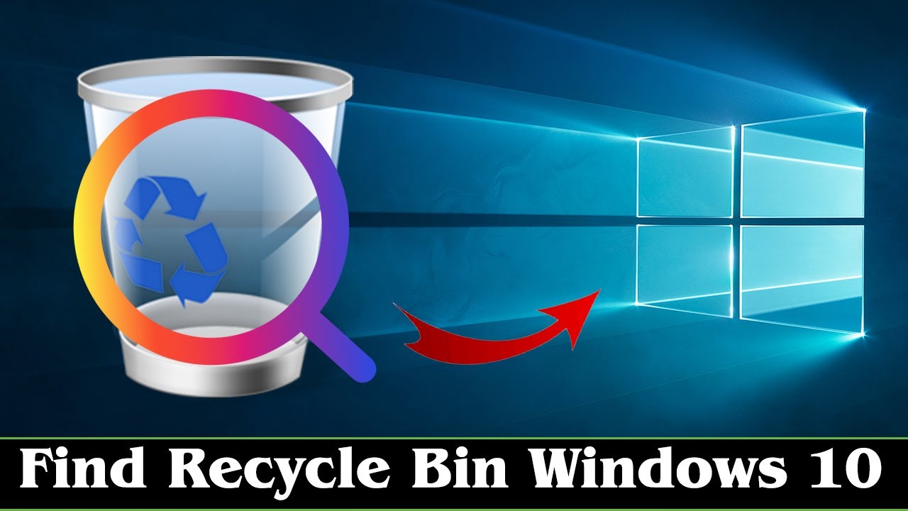 [GUIDE] How To Find Recycle Bin Windows 10 Very Quickly - YouTube