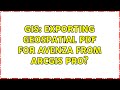 GIS: Exporting geospatial PDF for Avenza from ArcGIS Pro? (2 Solutions!!)