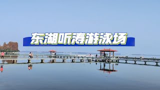 凌波门的栈桥拆了，但在东湖听涛景区里面也还有一处游泳场，你们打卡过吗?