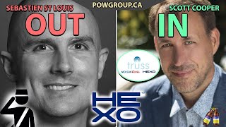 LIVE: Farewell SSL… Welcome Aboard Scott Cooper! | HEXO Corp Stock Update OCT 20TH