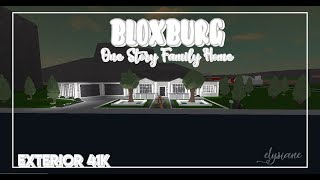 Bloxburg One Story Wrap Around House Yellows Gaming - roblox bloxburg one story family home exterior