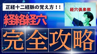 正経十二経脈の覚え方