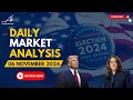 Daily Market Analysis | 6 November 2024 | Anoop Upadhyaye | Trade with AK