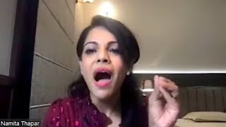 namita thapar angry on shark tank India