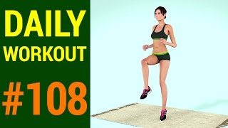 Day 108 - Daily Workout Plan: Intense Fat Loss (207 Calories)