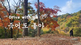 가을이 아쉬운 분 손! 드라이브 갑시다. 지리산 북쪽 천왕봉이 보이는 마을 👍 Korean Autumn Scenery #벽송사 #꽃별길새 #나마스테