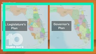 Gov. DeSantis vetoes congressional redistricting maps passed by Florida lawmakers