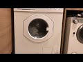 ariston margarita washer dryer av1247c program 1 whites 90’ mini load 1200rpm spin