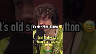Jack Harlow was scared to freestyle😂