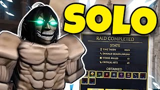 AOT Revolution EASILY SOLO Abberant RAIDS.. (NEW CODES)