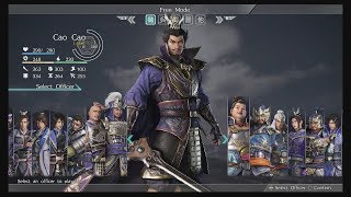Dynasty Warriors 9 - ALL 90 Playable Characters Selection Showcase with English Voices