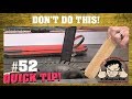 Many of you are installing your table saw blade the wrong way!