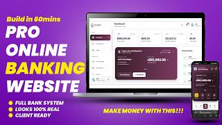 How to Build an Online Banking Website (Full Tutorial 2026) | Full PHP Script Tutorial