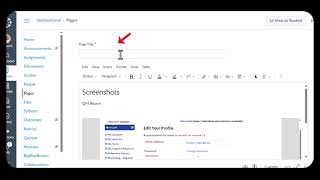 How to Create a “Start Here” Page in Canvas | Student Orientation Tutorial