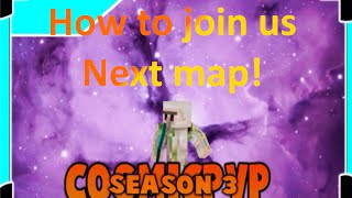 Minecraft Factions How to join us next map! Ep 56 - on cosmic pvp alien planet season 3